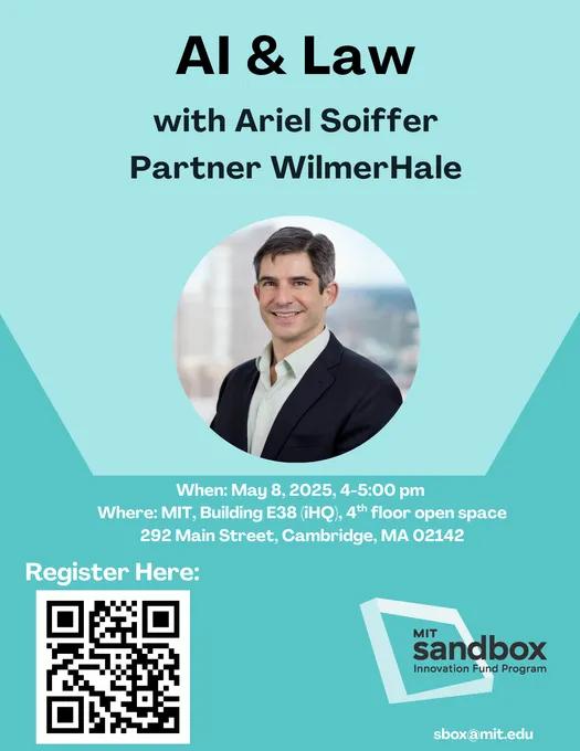 AI & Law, with Ariel Soiffer Partner WilmerHale thumbnail