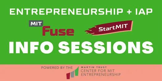 Final IAP Info Session: MIT Fuse & StartMIT thumbnail