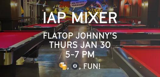 IAP Entrepreneurial Mixer @ Flat Top Johnny's thumbnail